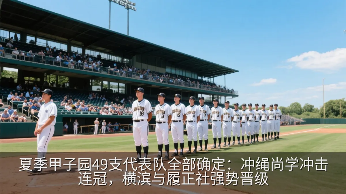 夏季甲子园49支代表队全部确定：冲绳尚学冲击连冠，横滨与履正社强势晋级