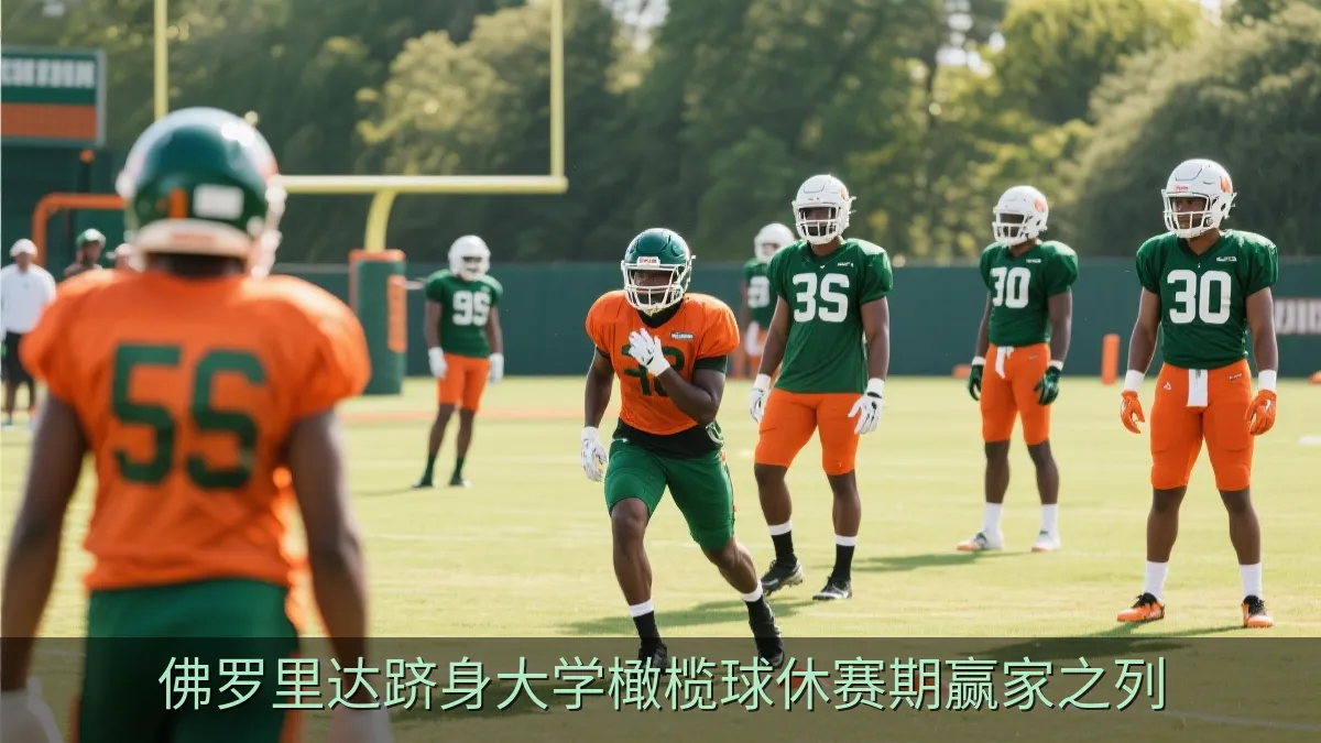 佛罗里达跻身大学橄榄球休赛期赢家之列